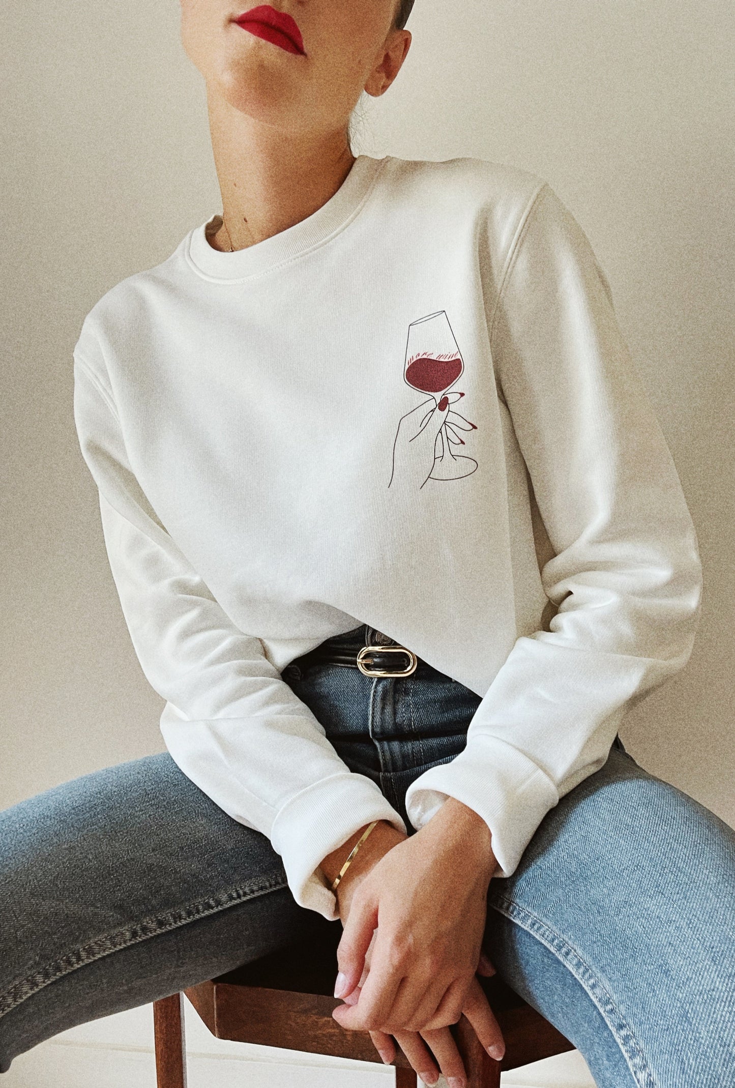 Sweatshirt - More Wine