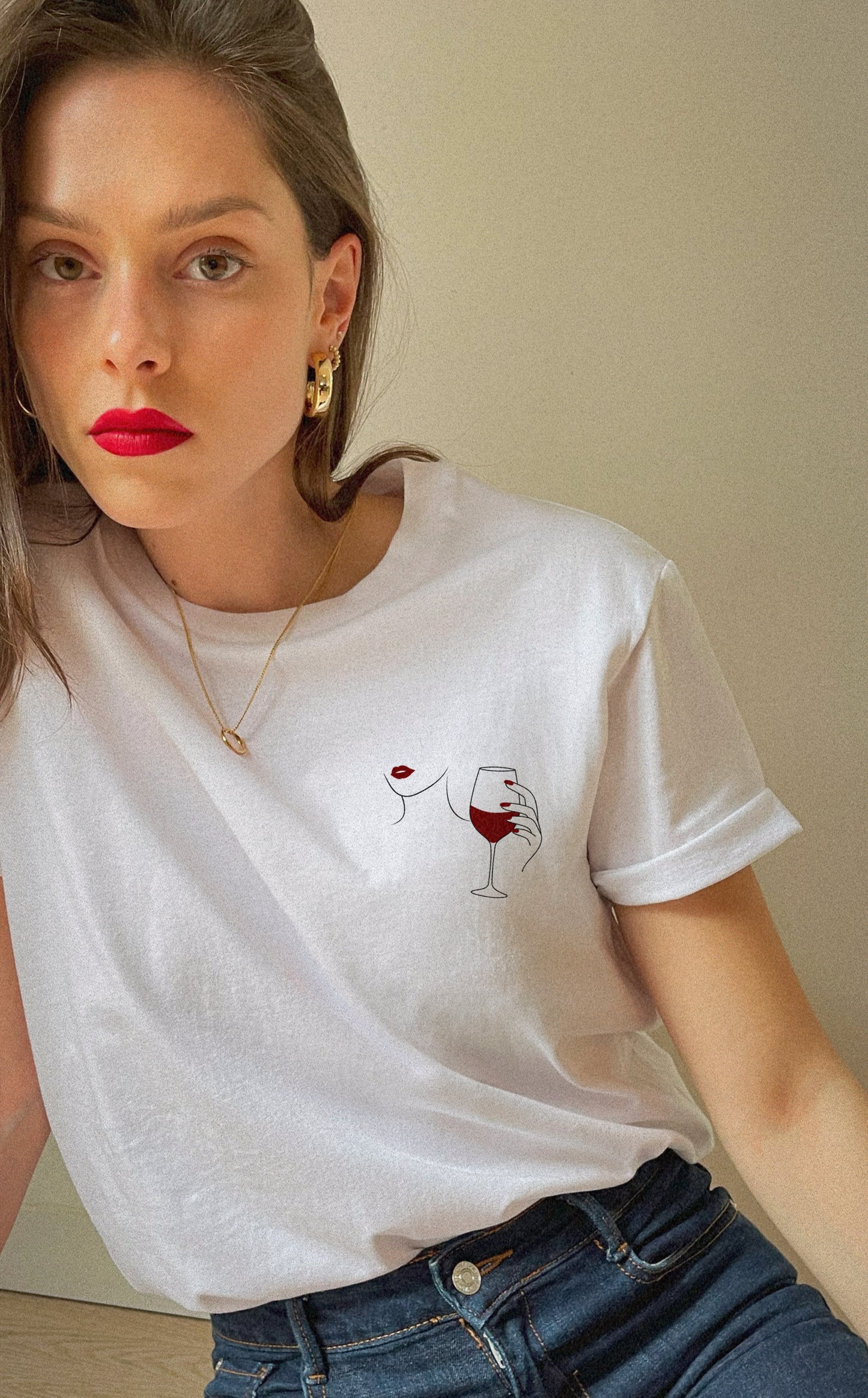 Le T-shirt Wine Girl