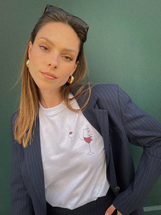 Le T-shirt Wine Girl