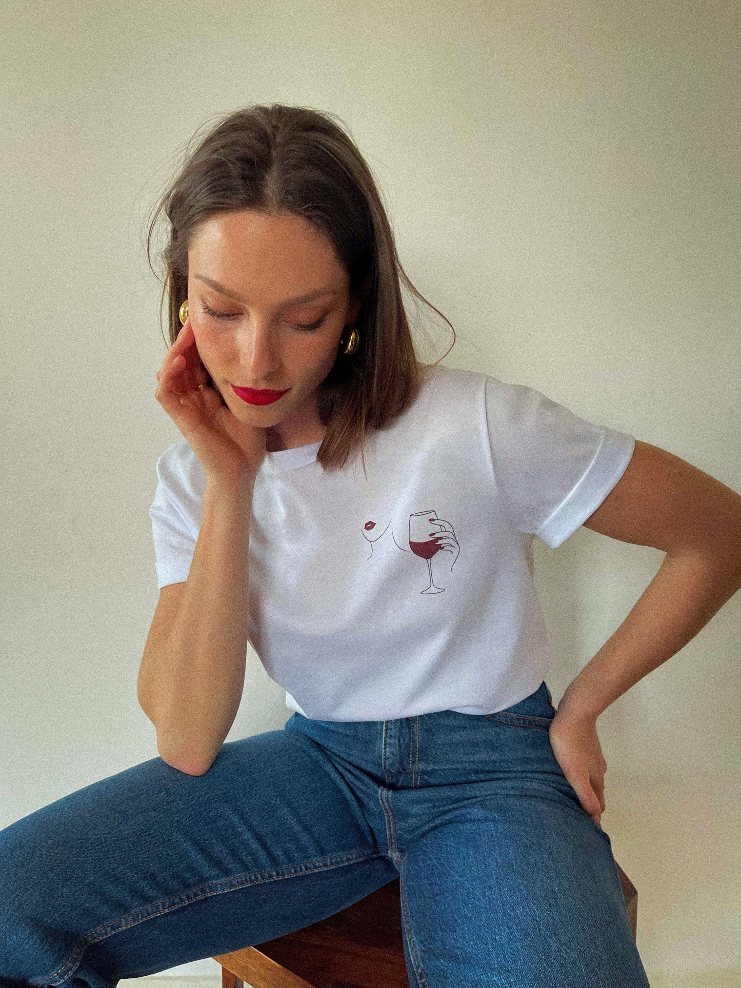 Le T-shirt Wine Girl