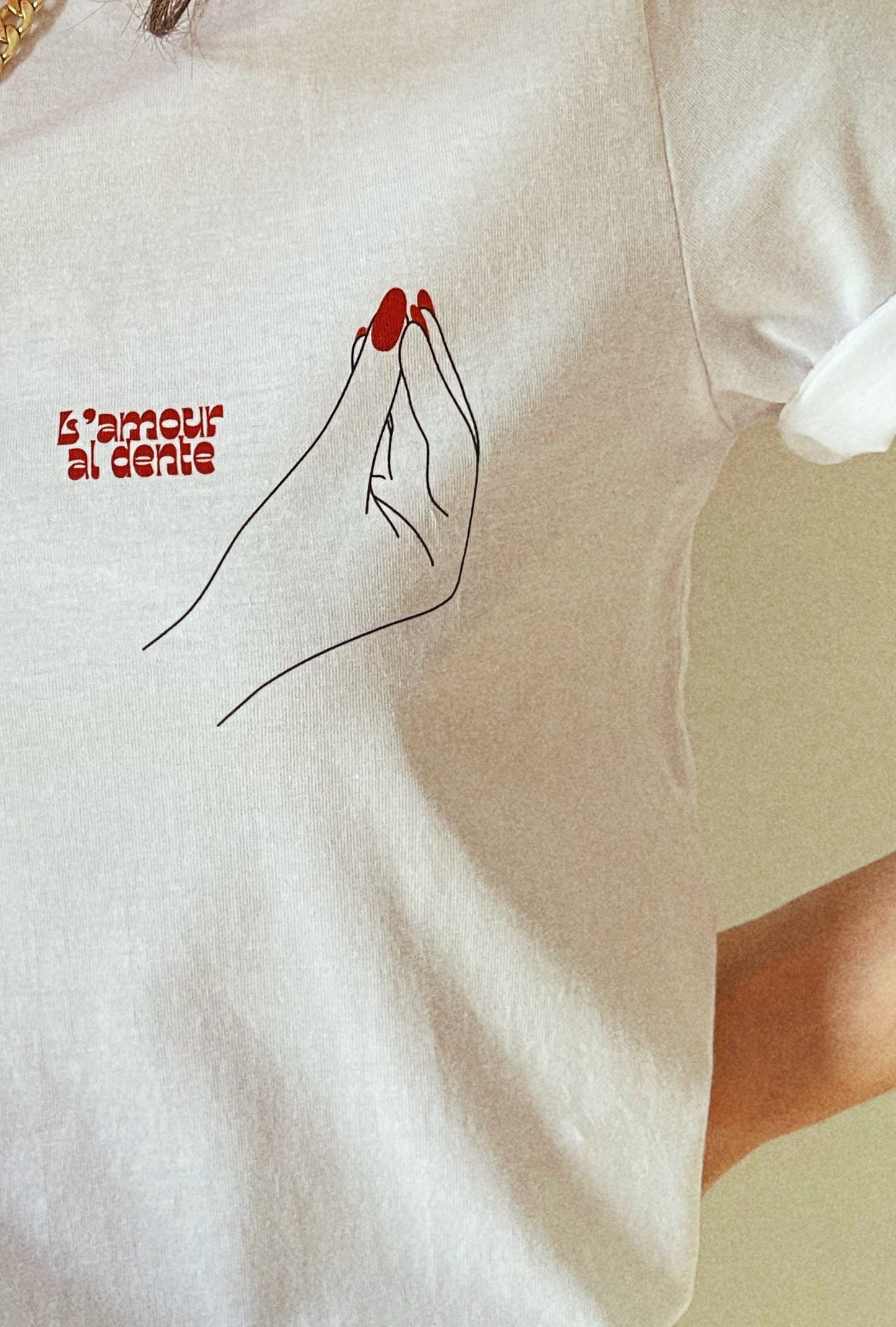 T-shirt - L'amour al dente