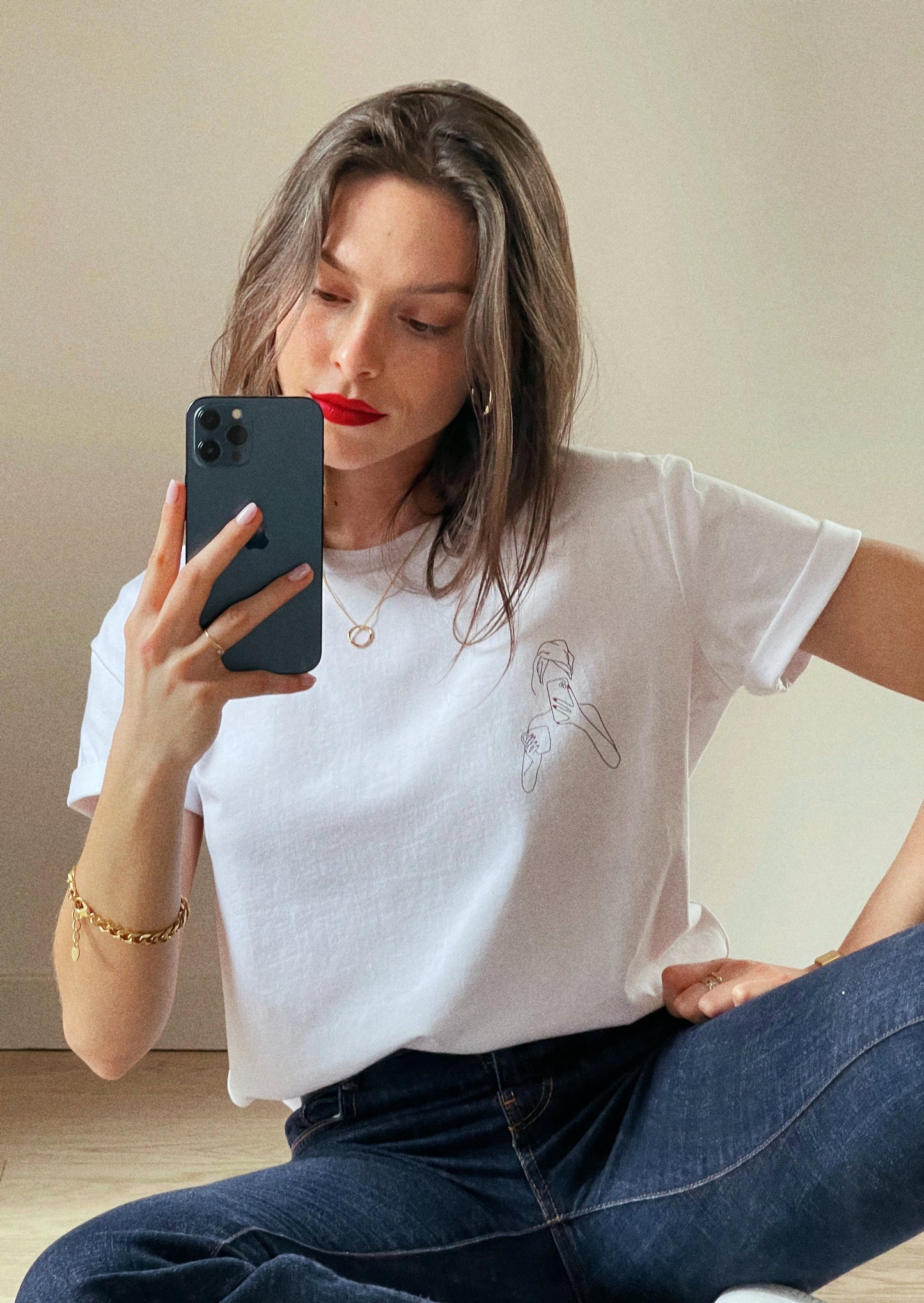 T-shirt - Morning Selfie