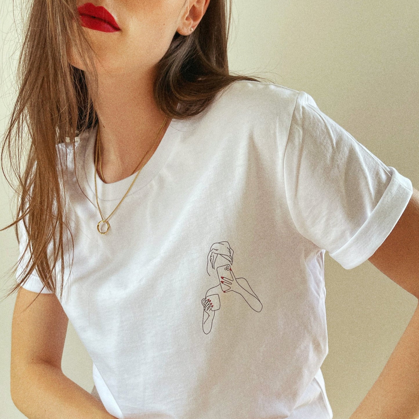 T-shirt - Morning Selfie