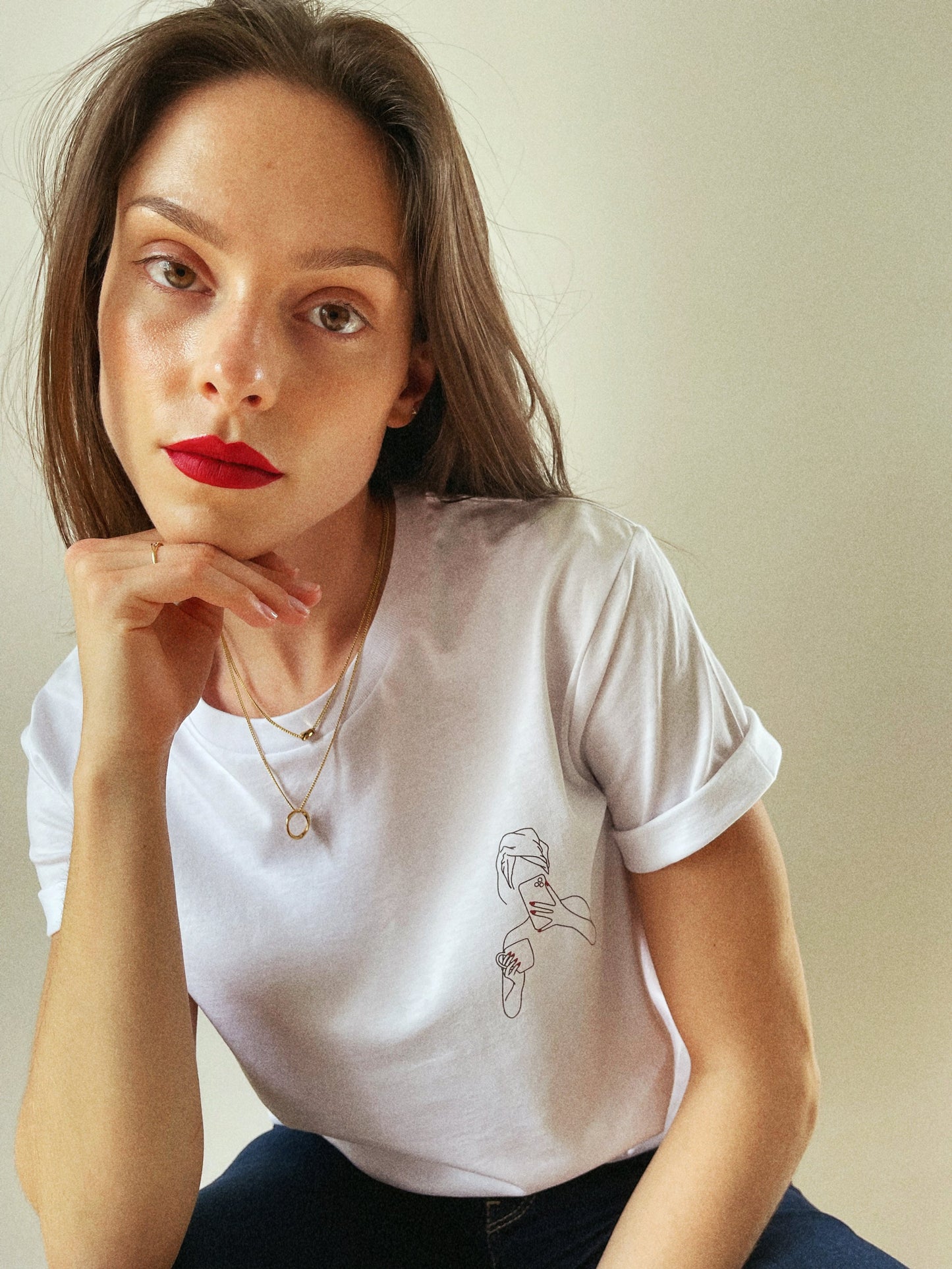 T-shirt - Morning Selfie