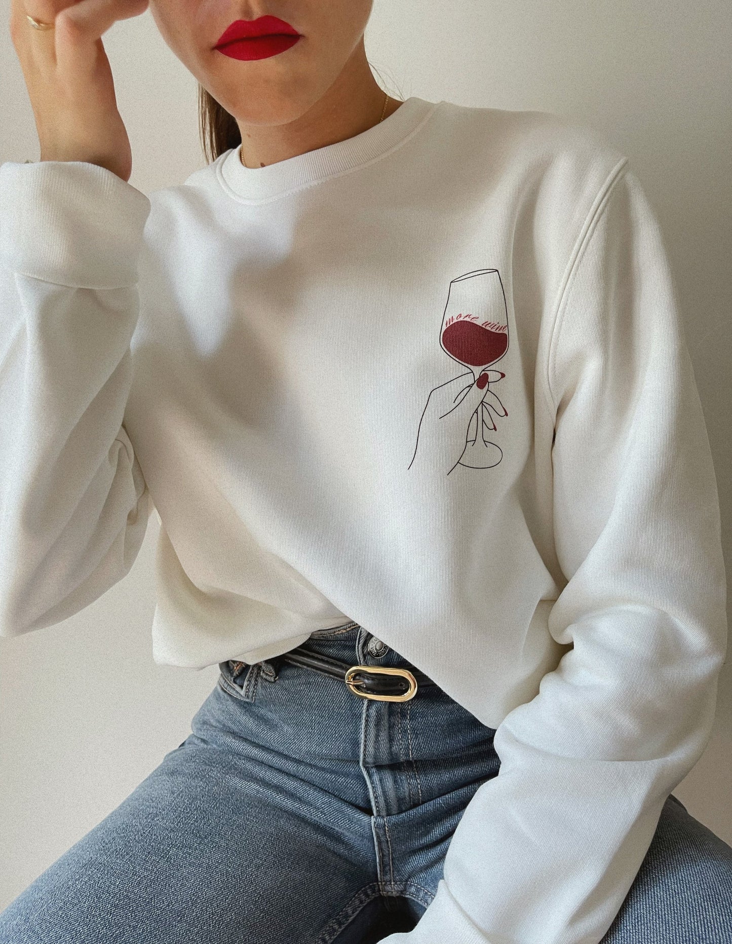 Sweatshirt - More Wine