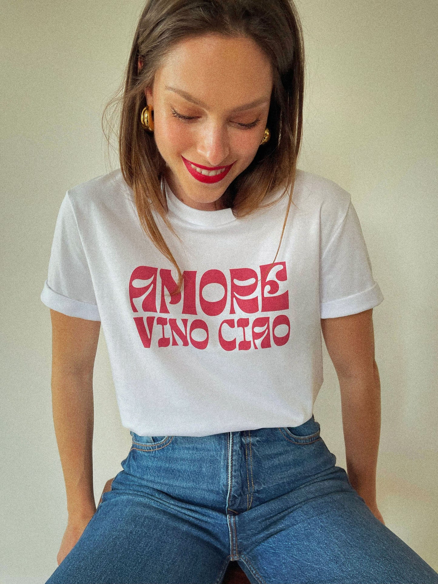 Le T-shirt Amore Vino Ciao