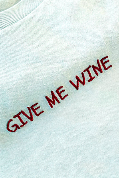 EMB T-shirt - Give Me Wine