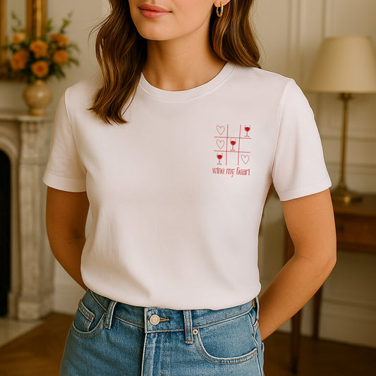 Le T-shirt Wine my Heart