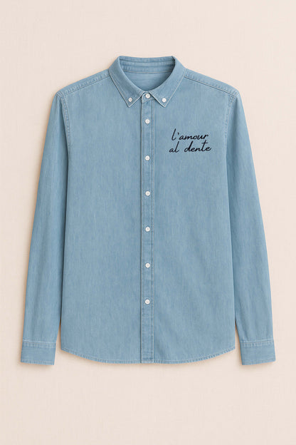 La Chemise Brodée l'amour al dente