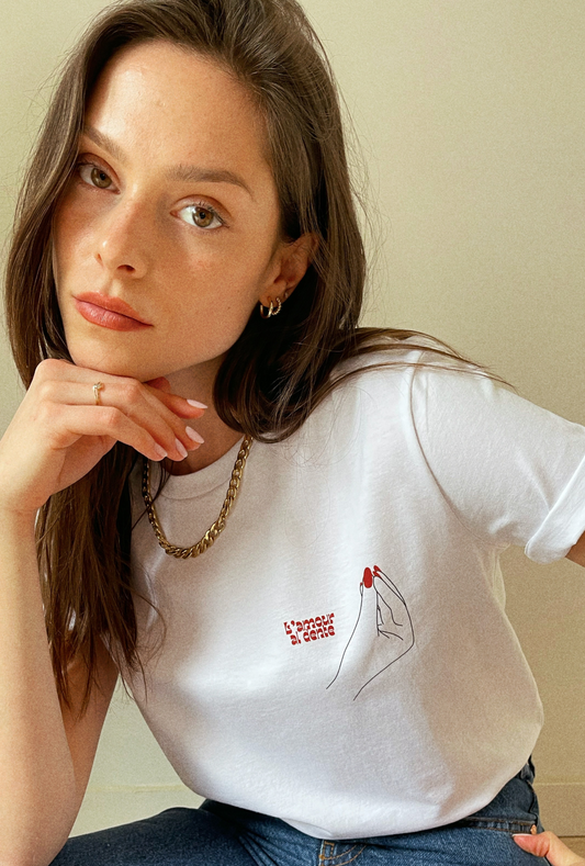 Le T-shirt L'amour al dente