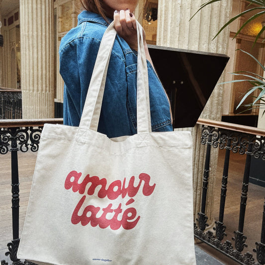 Le Tote Bag XXL Amour Latté
