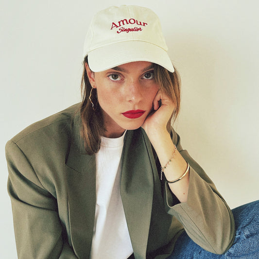 Embroidered Cap - Amour Singulier