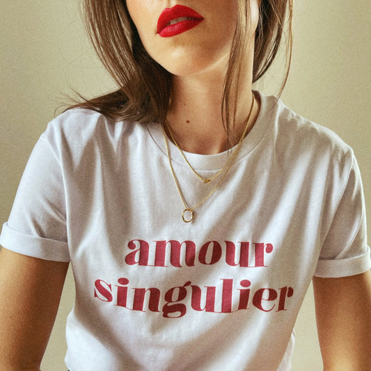 Le T-shirt Amour Singulier