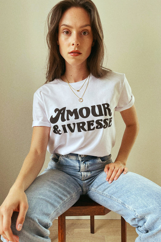 Le T-shirt Amour et Ivresse