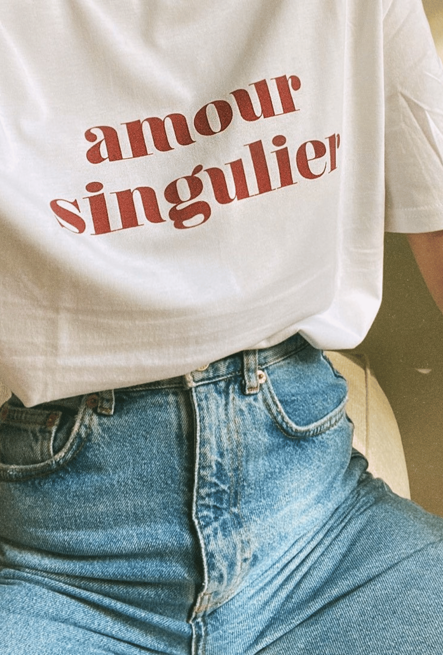 Le T-shirt Amour Singulier